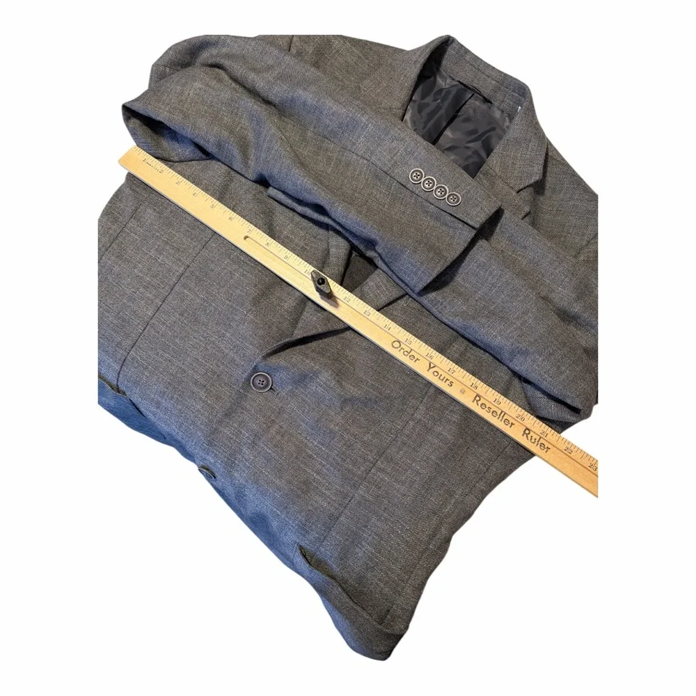 Southern Proper Gentleman’s Jacket‎ Gray Linen Blend Blazer R40 H1